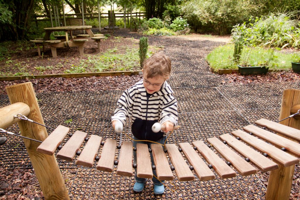 Photo in the sensory garden